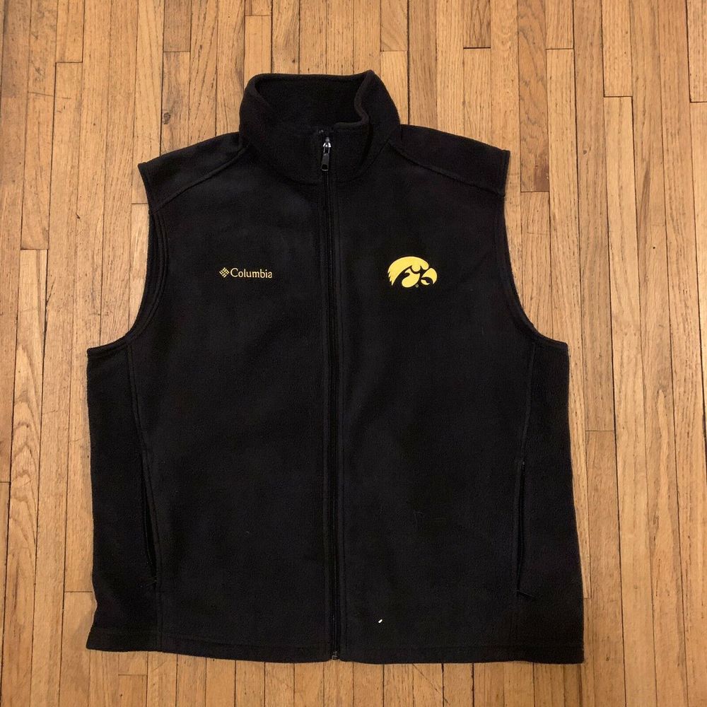 NCAA Columbia Iowa Hawkeyes  Fleece Vest